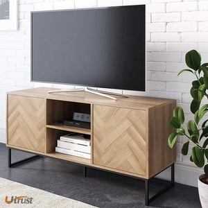 Latón antiguo de moda moderna <span class=keywords><strong>mesa</strong></span> de <span class=keywords><strong>tv</strong></span> Muebles modernos comtempprary soporte de <span class=keywords><strong>tv</strong></span> del gabinete del mdf del <span class=keywords><strong>plasma</strong></span>, con 2 puertas venta - Product Image 2