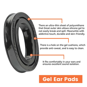 Almohadillas de Gel para Auriculares Tácticos para Auriculares de Tiro/Caza 3M <span class=keywords><strong>Peltor</strong></span> con Cancelación de Ruido y Comodidad de Uso Prolongado - Product Image 4
