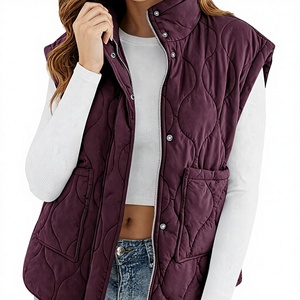 Nuevo Modelo de Conjunto de Dos Piezas para Mujer, Chaleco sin Mangas, Color Sólido, Ecológico, Estilo Urbano, Pantalones Cortos Texturizados - Product Image 3