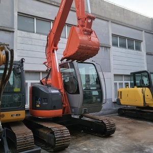 Excavadora Hitachi zx75 usada eficiente entrega global de buen rendimiento de Shanghai Yard en stock - Product Image 3