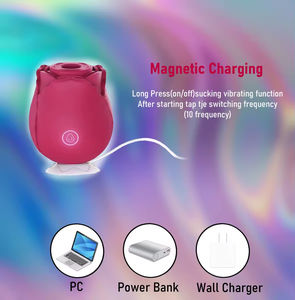 Commercio all'ingrosso rosa vibratore giocattoli del sesso per le donne capezzolo clitorideo succhiando giocattolo al produttore a buon mercato prezzo - Product Image 5