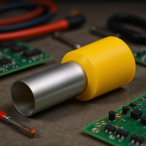 Terminales de enchufe preaislados, 200 unidades cada uno, para conexiones de cableado eléctrico - Product Image 3