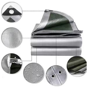 Bâche en PE renforcée, haute résistance, respirante et résistante aux intempéries pour une couverture extérieure longue durée et une protection optimale. - Product Image 4