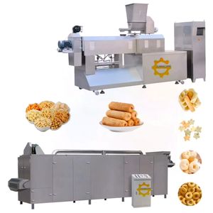 Ligne de production de snacks soufflés en acier inoxydable, Cheeto, bon goût, bande pliée - Product Image 6