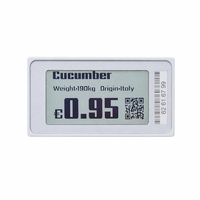 Étiquette de prix numérique pour supermarché, système d'étiquetage électronique ESL, écran TFT E-Paper de 2,1 pouces, 2,4G