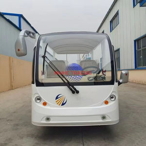 Autobús Turístico Eléctrico Cerrado de Color Personalizado, 14 Asientos, con Potencia de 4/5/7.5kW, Capacidad de Subida Superior a 20°, para Recorridos Turísticos en Jardines Temáticos - Product Image 1