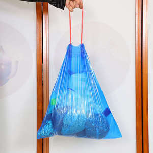 Easy Pull Drawstring Trash Bags with Strong Sealing to Prevent Spills and Odors - Product Image 1