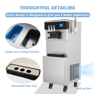 Hot bán mềm máy làm kem kinh doanh mềm phục vụ máy làm kem/Ice Cream Máy làm 6240(CE ETL phê duyệt) - Product Image 3