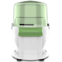 Mini hachoir à légumes en plastique, capacité de 500ML, 300W, ustensile de cuisine