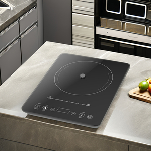 סיר אינדוקציה ניידת רב תכליתית 10 רמות חימום ידית דיור פלסטיק לשימוש בבית מלון כולל מטגן חטופה - Product Image 2