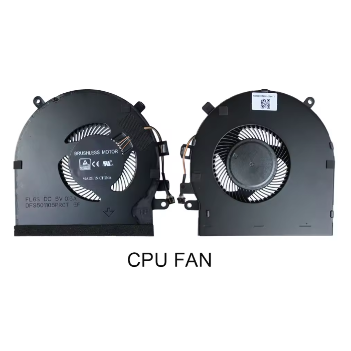 Ventilador de CPU negro