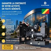 Générateur électrique d'occasion 100-1000 kVA sans carburant, centrale électrique d'occasion, générateur d'énergie Weifang, générateur Kohler