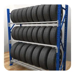 Peterack verstellbares Metall-Lkw-Reifen-Gehäuse Regal für Warenlager mittleres Duty-Metallregal Industrie