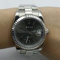 Montre mécanique japonaise de haute qualité avec mouvement NH35 personnalisé, étiquette privée SEILOCE, boîtier en saphir