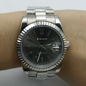 Reloj Mecánico Japonés de Alta Calidad SEILOCE con Movimiento NH35 Modificado, Caja de Zafiro y Etiqueta Privada Personalizada - Product Image 4