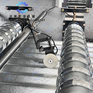 Steel Structure Roof <b>Tile</b> Forming Machine with Gear and Bearing High Strength Material PLC Control - Product Image 2