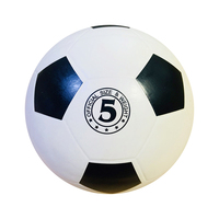 Ballon de football de formation en caoutchouc de taille standard 5, couleur unie, vente en gros mondiale, ballon de football personnalisé