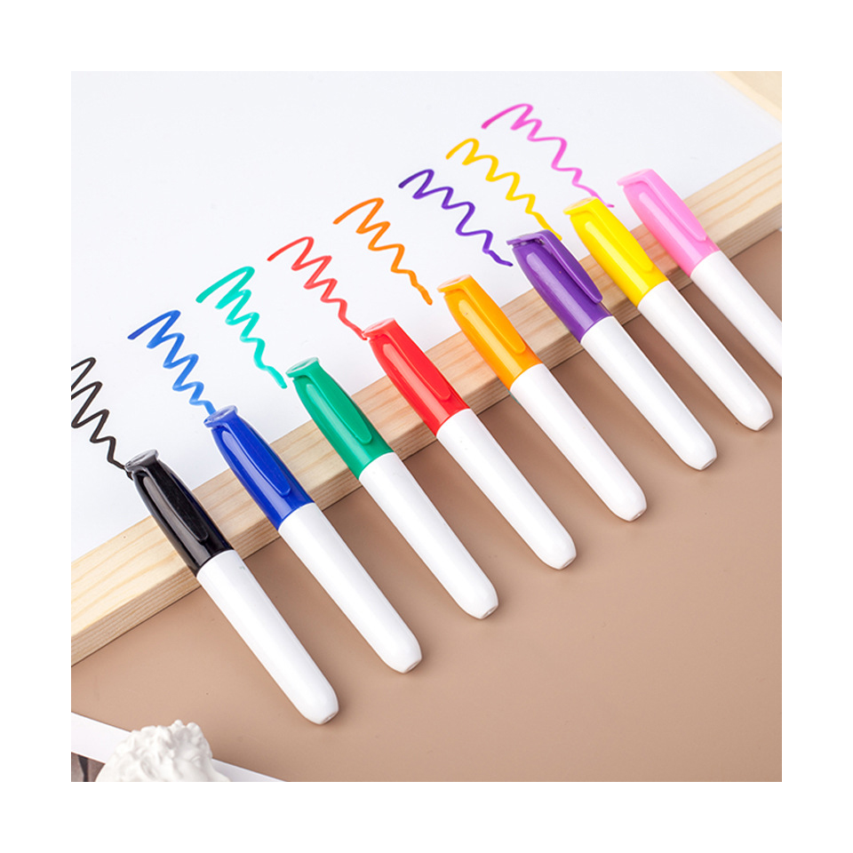 Spezielles niedliches Design mit tragbarem Stift clip, trocken lösch barer Mini-Whiteboard-Marker