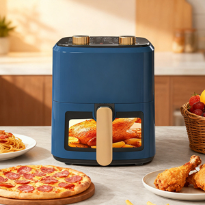 Friggitrice ad Aria Professionale OEM/ODM 5.0L in Acciaio Inox, Design Moderno Quadrato, Senza Olio, Freidoras De Aire KA36005 - Product Image 4