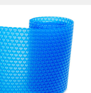 Cubierta de piscina <span class=keywords><strong>enrollable</strong></span> de 300 micras, cubierta de burbujas de polvo con listones de policarbonato para acuicultura - Product Image 1