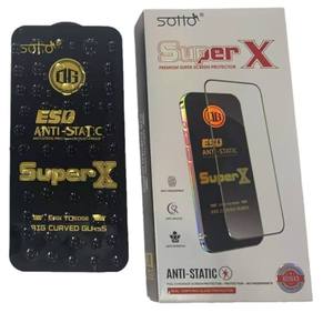 Protection d'écran transparente SUPER X ESD avec colle intégrale, accessoire mobile antistatique en verre trempé pour iPhone 17 Pro Max - Product Image 5