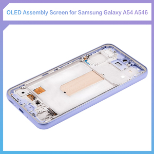 Precio de fábrica Pantalla OLED original Pantalla táctil Asamblea completa con marco para <span class=keywords><strong>Samsung</strong></span> <span class=keywords><strong>Galaxy</strong></span> <span class=keywords><strong>A54</strong></span> A546 - Product Image 3