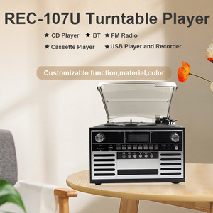 Nouveau design de lecteur de disques vinyles, tourne-disque, lecteur de CD, <span class=keywords><strong>enregistreur</strong></span> à vendre - Product Image 3