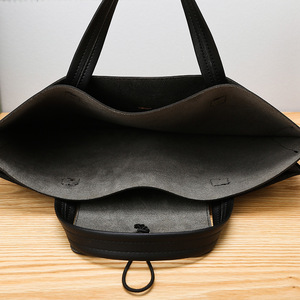 <span class=keywords><strong>Sac</strong></span> d'ordinateur en PU noir marine uni personnalisé, <span class=keywords><strong>sac</strong></span> à main <span class=keywords><strong>professionnel</strong></span>, porte-documents, <span class=keywords><strong>sac</strong></span> de style OL pour femmes, <span class=keywords><strong>sac</strong></span> de classement 14 pouces - Product Image 4