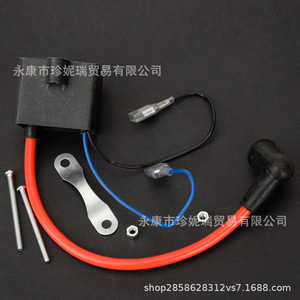 ชุดคอยล์จุดระเบิดสเตเตอร์ Zhen Nirui 80cc สำหรับซ่อมสกู๊ตเตอร์ อะลูมิเนียม ชุด 3 ชิ้น - Product Image 4