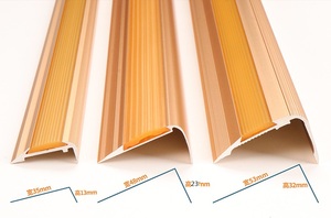 Profilo per Gradini in Lega di Alluminio Moderno, Resistente all'Acqua, <span class=keywords><strong>Antiscivolo</strong></span>, Effetto Marmo - Product Image 5