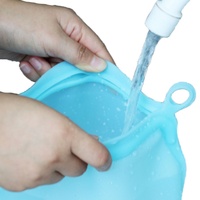 Sac de conservation alimentaire en silicone multi-usage de 1 L, sans BPA, réutilisable, étanche et écologique, pour la fraîcheur et l'organisation