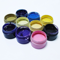 Pâte de pigment époxy liquide Korlex à prix d'usine, haute concentration, protection UV, 1 kg, MOQ, 40 couleurs, pour artisanat DIY et revêtements de sol