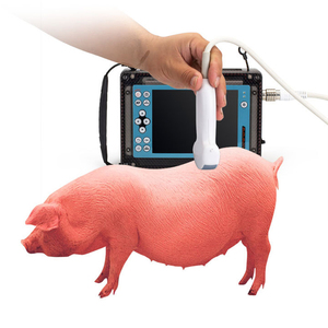 Geweldige Farm SN-<span class=keywords><strong>M5</strong></span> Kleuren Digitale Veterinaire Echografie voor Varkens met Waterdichte Grote Convexe Probe - Product Image 1