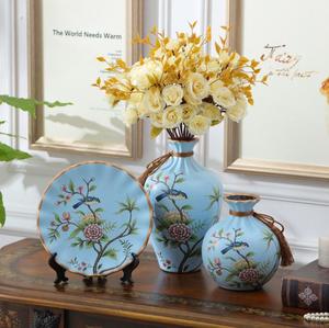 Ensemble de 3 vases à <span class=keywords><strong>fleurs</strong></span> en <span class=keywords><strong>céramique</strong></span> <span class=keywords><strong>pour</strong></span> <span class=keywords><strong>tombes</strong></span>, très vendus - Product Image 2