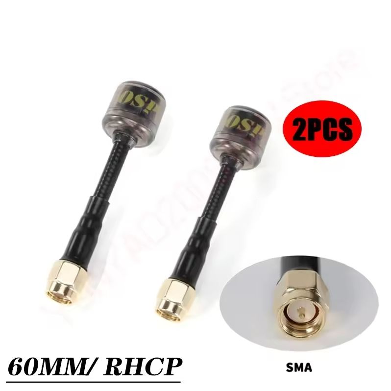 60มม. สีฟ้า RPSMA lhcp