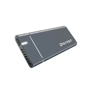 Original Derlar USB 3.2 Typ-C Tragbare SSD 1TB externe Festplatte 512GB Gen2 PSSD 256GB MIN Solid State Drive für Laptop Macboo