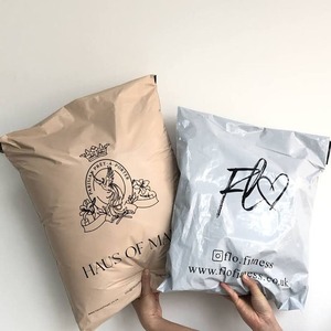 Biodegradable LDPE Poly Mailer Bags Wholesale Custom Printed Plastic Shipping Bags Eco Friendly Recycled PE Mailing Envelopes - Product Image 6