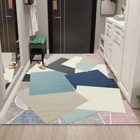 Tapis d'entrée antidérapant en velours cristal pour intérieur, idéal pour la maison - Offre spéciale