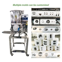Industrielle Hamburger automatische Reis Burger Nugget Falafel Fleisch Patty Form machen Hersteller Maschine Fast Food
