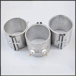 Calentador de Banda Eléctrico de Mica Extruida de 220V 1900W ID300*80MM con Bloque de Acero Inoxidable y Cerámica para Alta Temperatura - Product Image 2