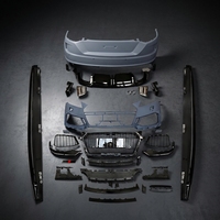 Nouveau kit carrosserie style TTRS pour Audi TT TTS TTRS MK3 2015-2018, pare-chocs avant ABS, diffuseur arrière, jupes latérales, fixation par vis, 100% compatible