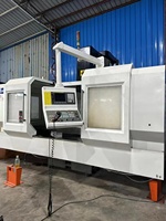 Machine à Usiner CNC Verticale Combo VMC 1600 d'Occasion de Taiwan, 3 Axes, 4 Axes, Contrôleur Fanuc MF, Tour CNC, Machine à Fraiser à Vendre