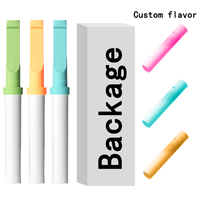 Bâtonnet jetable personnalisé pour arrêter de fumer, 700 puffs, aromatisé, sans fumée, sans nicotine, capacité 5ml, pour usage buccal
