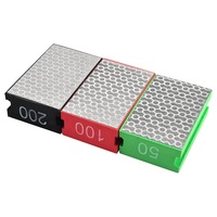 Vente d'usine de tampons éponge de polissage en mousse diamantée galvanisée pour bloc de ponçage pour carreaux de verre en béton