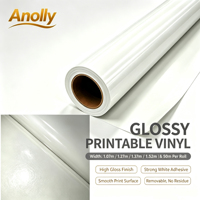 Vinilo de PVC Autoadhesivo Imprimible y Removible al por Mayor para Fabricación de Señalización y Gráficos de Pared