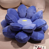 Grande peluche en forme de lotus, poupée porte-bonheur, pour filles, canapé, chambre, coussin de tatami.