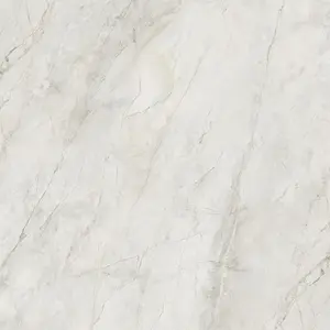 Piastrelle per pavimenti in gres porcellanato in marmo bianco 600x600 di eccellente qualità ceramica lucida per camera OEM materiale da costruzione moderno