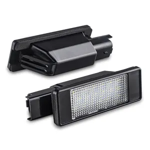 Peugeot hatasız araç 207 için kolay kurulum LED plaka aydınlatma ışığı aksesuar lambası