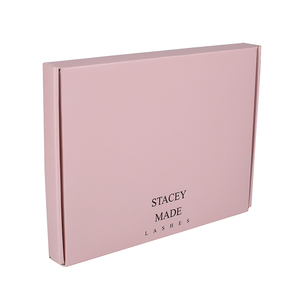 Caja <span class=keywords><strong>de</strong></span> embalaje <span class=keywords><strong>de</strong></span> pestañas <span class=keywords><strong>de</strong></span> maquillaje <span class=keywords><strong>de</strong></span> belleza <span class=keywords><strong>de</strong></span> color rosa personalizada, caja <span class=keywords><strong>de</strong></span> envío <span class=keywords><strong>de</strong></span> correo con cremallera, caja <span class=keywords><strong>de</strong></span> embalaje adhesiva autosellada - Product Image 3