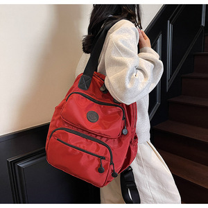 New Multifunctional Large-Capacity Travel Backpack Female College Student Class Shoulder <b>Bag</b> Versatile <b>Computer</b> <b>Bag</b> Handbag - Product Image 3